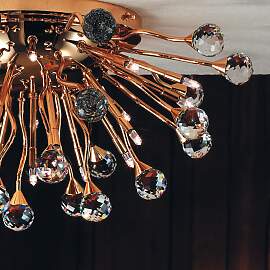 Deckenleuchte GALAXY, Gold, 52cm