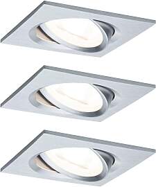 Deckenleuchte Nova in Alufarben max. 6,5 Watt