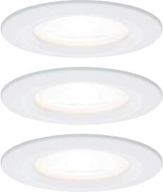 Deckenleuchte Nova in Weiß/Alufarben max. 6,5 W
