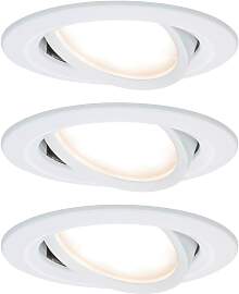 Deckenleuchte Nova max. 6,5 Watt, 3-teilig