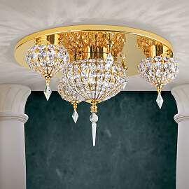 Deckenleuchte ORIENTAL, Gold, 62cm