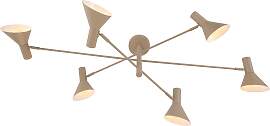 Deckenleuchte Sinn Beige max. 25 Watt Deckenlampe