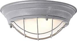 Deckenleuchte Typhoon Grau max. 2x30 Watt
