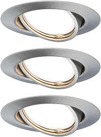 Deckenstrahler EBL Base Set in Alufarben max. 5