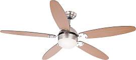 Deckenventilator Ante Graphit-/Buchefarben