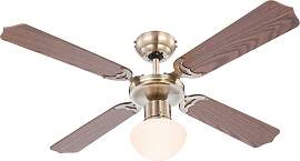 Deckenventilator Lilo Graphit-/Buchefarben