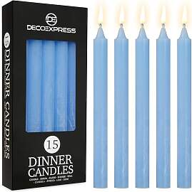 DECO EXPRESS Stabkerzen Kerzen Set 15er Pack