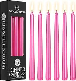 DECO EXPRESS Stabkerzen Set 6er, 10, 15 oder 50er, 