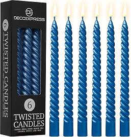 DECO EXPRESS Stabkerzen Set, 6er Packung,