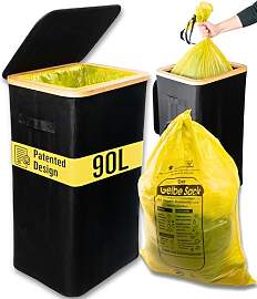 Deco haus® Gelber Sack Ständer 90L [Extra