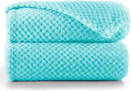 DecoKing RESTILO Kuscheldecke 70x150 cm türkis