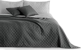 DecoKing Tagesdecke 200 x 220 cm Graphit anthrazit 