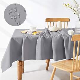 Deconovo Outdoor Tischdecke Abwaschbar