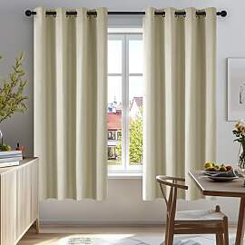 Deconovo Verdunkelungsvorhang Dicke Gardine mit