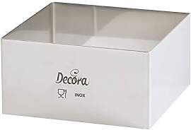 DECORA 0063795 TORTENRING QUADRATISCH AUS