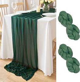 DecorMommt Tischläufer grün Hochzeit