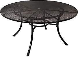 DEGAMO Gartentisch Streckmetall RIVO 150cm rund,