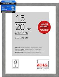 DEHA Design Bilderrahmen, 15 x 20 cm, Aluminium,