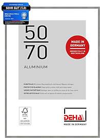 DEHA Design Bilderrahmen, 50 x 70 cm, Aluminium,