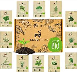 Deine Gartenwelt Seedhero BIO Kräuter Samen Set - 