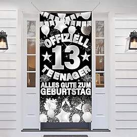 Deko 13. Geburtstag Mädchen Junge - 13 Jahre