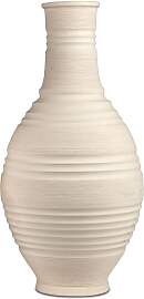 Deko Bodenvase RELIEF bauchig rund H. 55cm matt