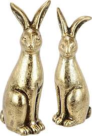 Deko-Hase Osterhase Dekohase Osterdeko Keramikhase 