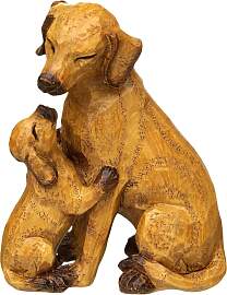 Dekofigur AMBIENTE HAUS "Hund mit