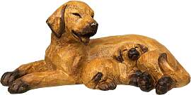 Dekofigur AMBIENTE HAUS "Hund mit