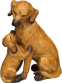 Dekofigur AMBIENTE HAUS "Hund mit