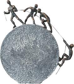 Dekofigur CASABLANCA BY GILDE "Skulptur