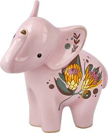 Dekofigur GOEBEL "Elephant", rosa