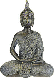 Dekofigur I.GE.A. "Buddha Figur sitzend