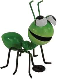 Dekofigur Metall Ameise mit Magnetfuß ,