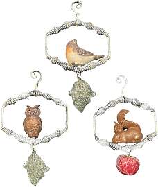 Dekohänger "Weihnachtsdeko", braun,