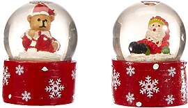 Dekohelden24 Mini-Schneekugel