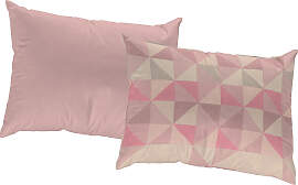 Dekokissen ADAM "Bio Bel", rosa (rosa,