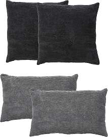 Dekokissen ANDIAMO "Cord Kissen Emy, 4er Set, 