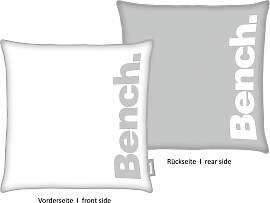 Dekokissen BENCH. "Bench", grau (grau,