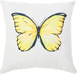 Dekokissen DONE. "Butterfly", gelb