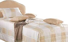 Dekokissen MAINTAL, beige (natur, gemustert