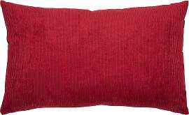Dekokissen PAD "CASUAL", rot, unifarben, 