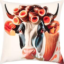 Dekokissen PAD "FARM", beige, B:45cm
