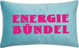 Dekokissen PAD "LETTERS", light mint,