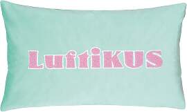 Dekokissen PAD "LETTERS", mint,