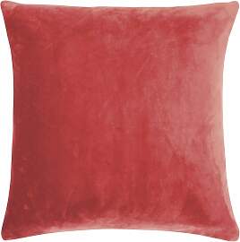 Dekokissen PAD "Smooth", rot, unifarben, 
