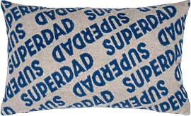 Dekokissen PAD "SUPER", blau (blau,