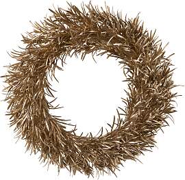 Dekokranz "Marica, Weihnachtsdeko", gold 