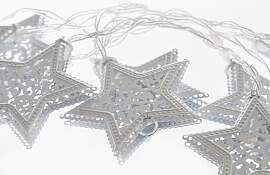 Dekoobjekt "Weihnachtsdeko", silber