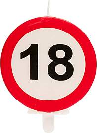 Dekora - Geburtstag Deko Kerze Verbot - Nummer 18
